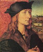 Albrecht Durer Portrat des Hans Tucher oil on canvas